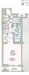 アイルプレミアム西新宿の物件間取画像